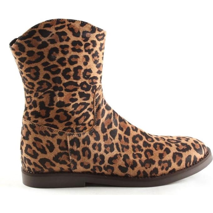 Shoesme - maat 29 - Silouet Meisjes Laarzen - Cognac panter print