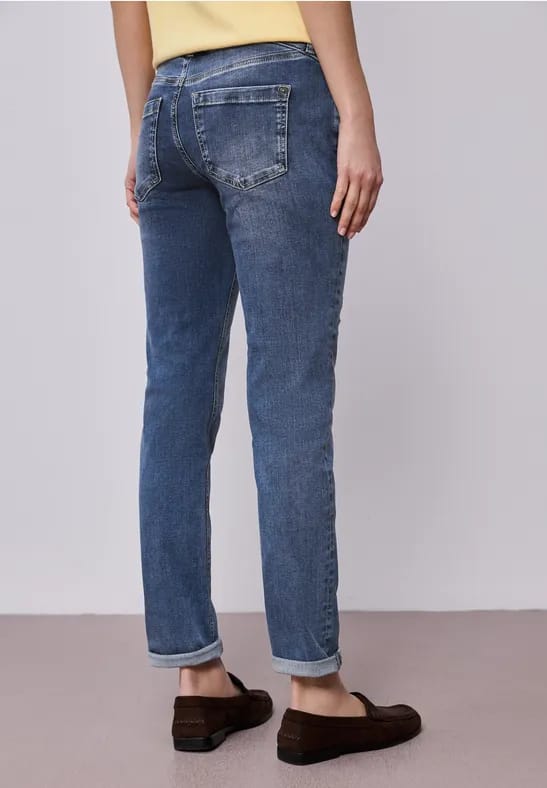 Jeans met destroyed look