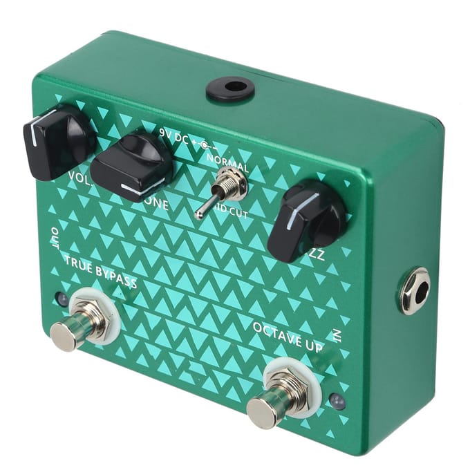 Vervorming Gitaarpedaal Octaaf Instrument Accessoire met True Bypass Ontwerp CP‑53 black