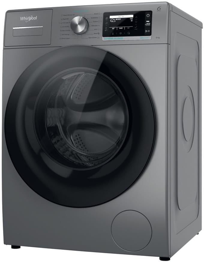 Whirlpool W7 99S SILENCE EE wasmachine 9 kg Zilver