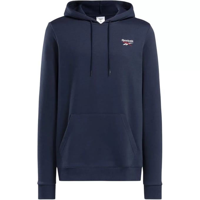 Reebok Identity Small Logo Fleece Hoodie Heren - Maat S