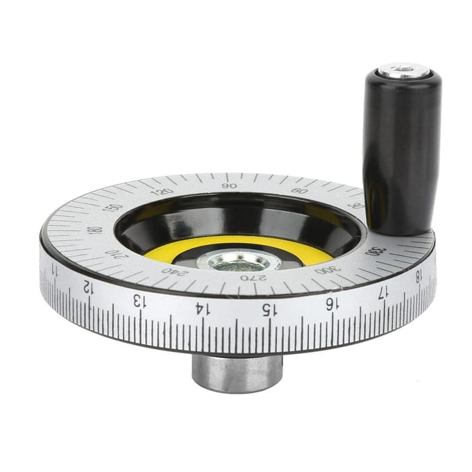 1 stuks 80 mm Massief Bakeliet Handwiel Schaal Handwiel Machineaccessoires