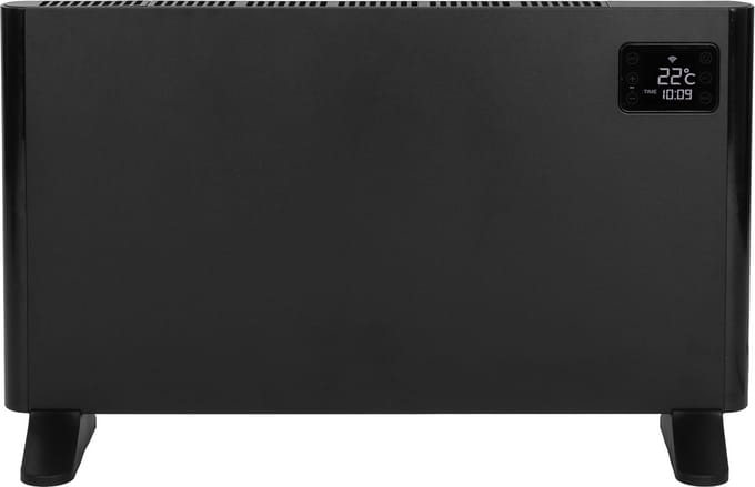 Eurom Alutherm 1500 WiFi Black Convectorkachel - 1500W - 60m3