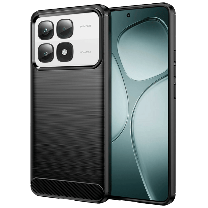 Mocaa Xiaomi 14T Pro Schokbestendig Hoesje Zwart