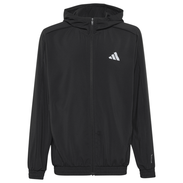 Adidas Tech Trainingspakken Kinder - Zwart - Maat 123 - 129 CM - Poly Woven