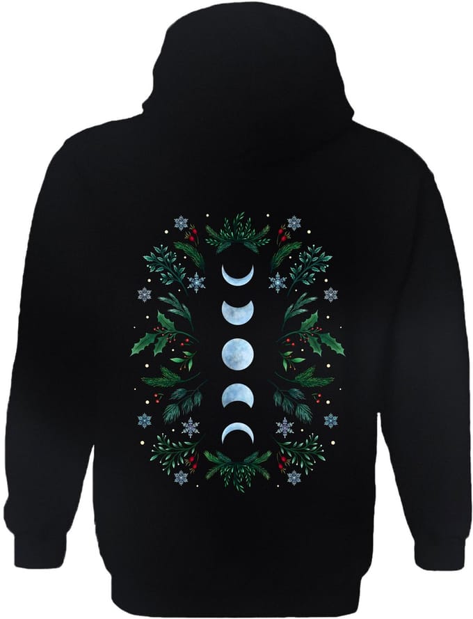 Moonlight Garden Festive The Coloured House Hoodie M