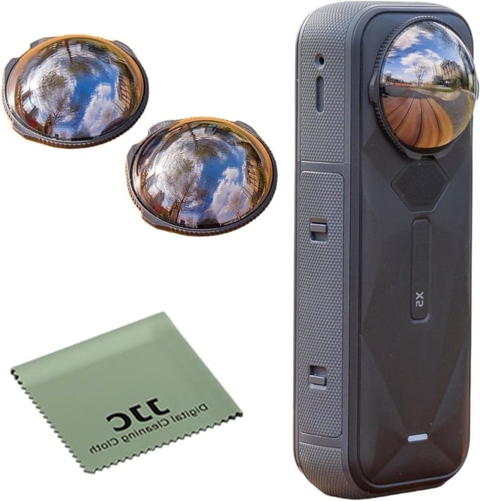 ND 16 Filter Lens Guards voor Insta 360 X5 - Bescherming, Accessoires en Verbeterde Beelden