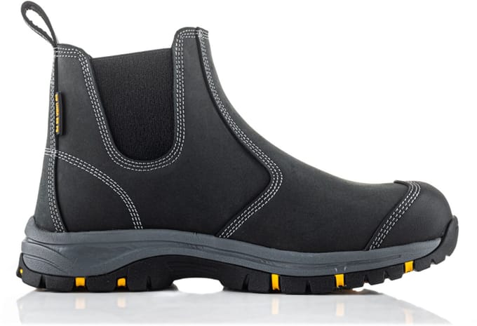 Buckbootz Wizardz WIZD2BLK S3S - Zwart - 45