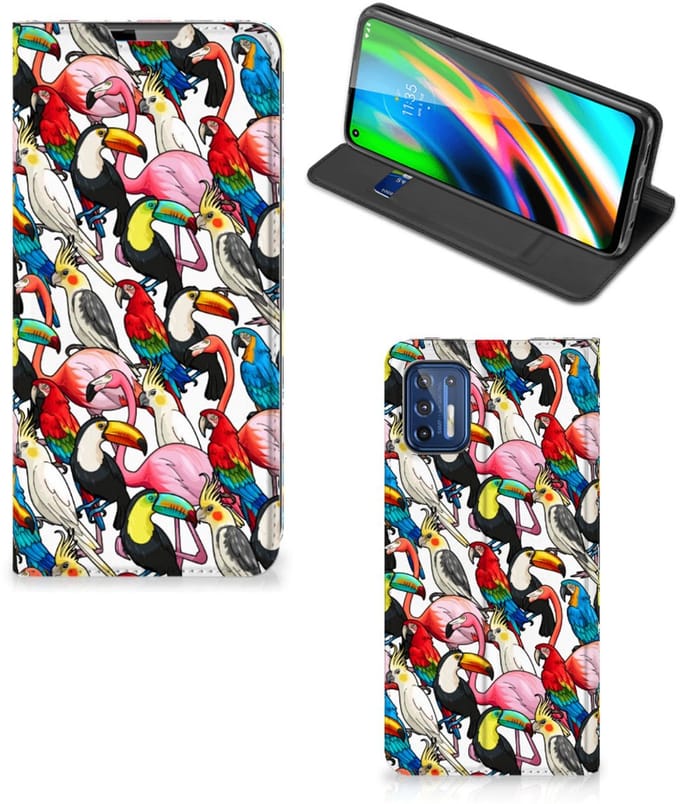 Motorola Moto G9 Plus Hoesje maken Birds