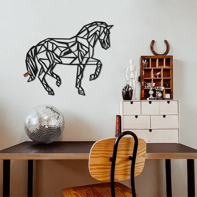 Fabryk Design | Wanddecoratie Dressuur Paard