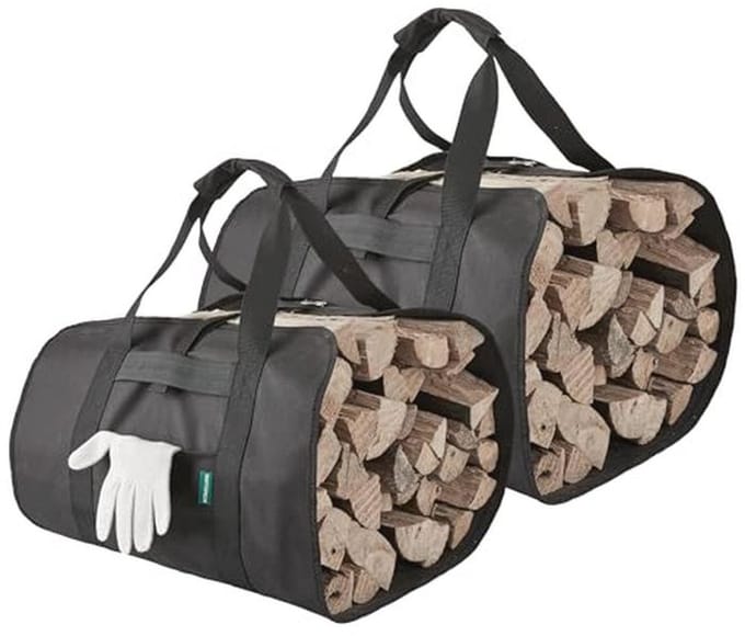 Log Carrier voor Brandhout - 2 Stuks