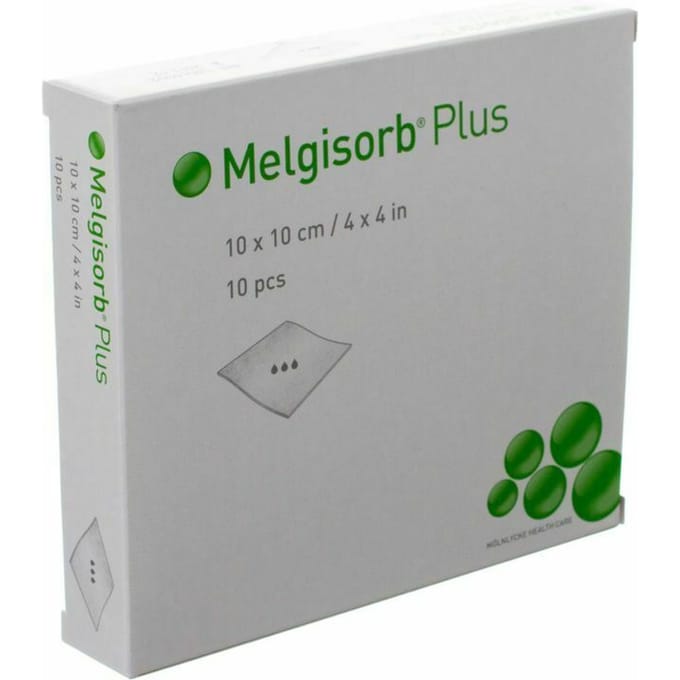 Melgisorb Plus Kp Ster 10x10cm 10 252200