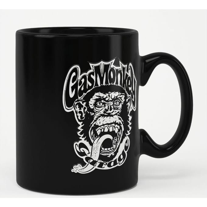 Gas Monkey Garage Logo Unisex Kop - zwart - Standard