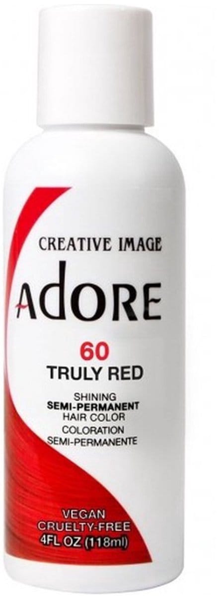 Adore Shining Semi Permanent Hair Color Truly Red - 60 Haarverf