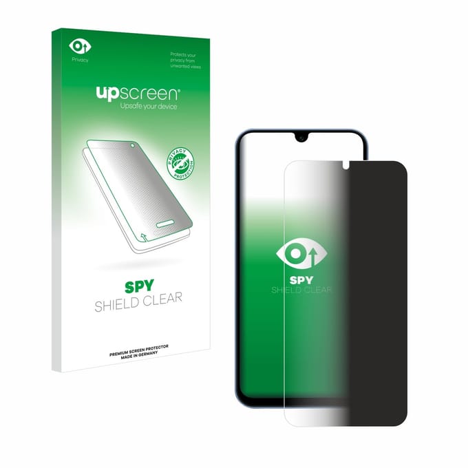 upscreen - privacy screenprotector voor Samsung Galaxy A15 5G - Folie Beschermfolie Blauwlichtfilter