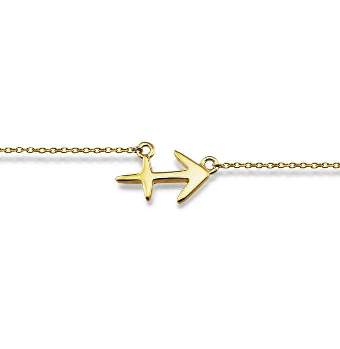 Boogschutter Armband Gold-plated Zodiac ZB012G