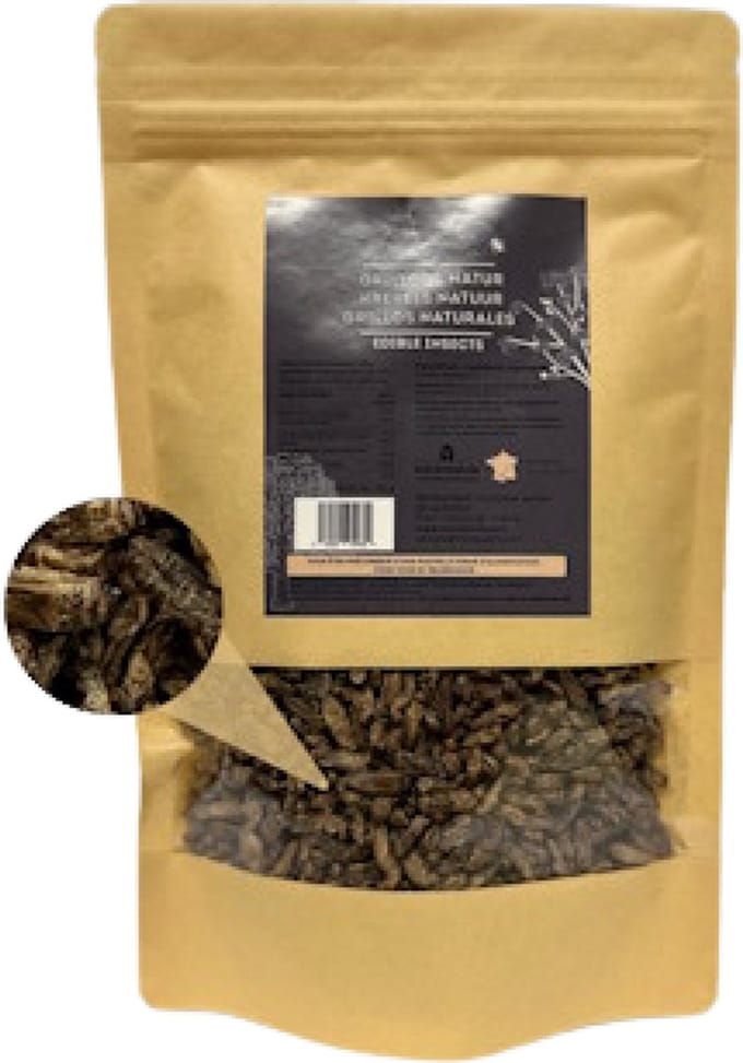 Gedroogde krekels natuur 50g