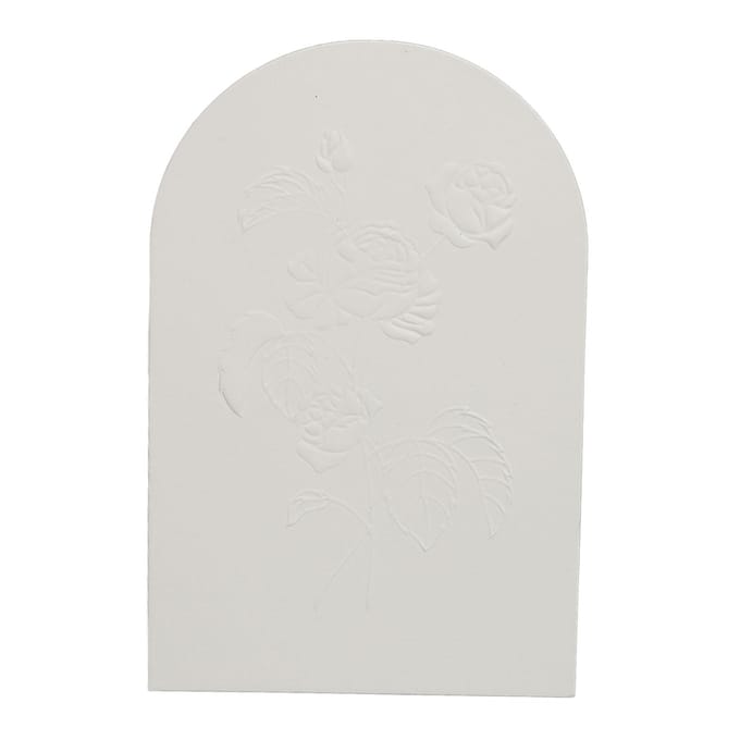 50 stuks Parfum Testpapier Wegwerp Bloempatroon Geurclassificatie Essentiële Olie Testen white