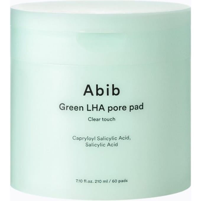 [Abib] Groene LHA Pore Pad Clear Touch 210ml 60EA white