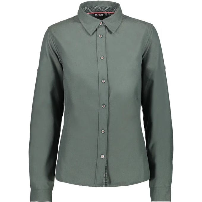Cmp 38t2516 Overhemd Met Lange Mouwen Groen XL Vrouw