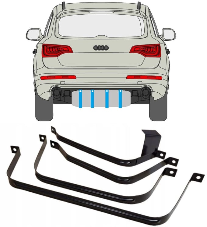 Brandstoftank klemmen voor Audi Q7 2005-2015