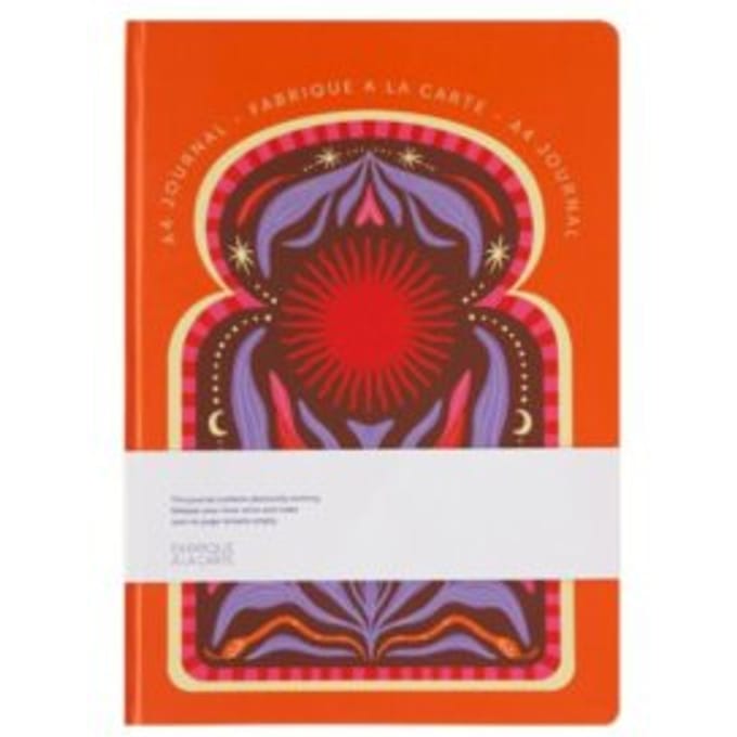 A-journal fabrique schetsboek, a4 blanco, sun