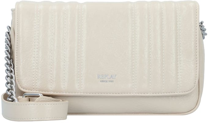 REPLAY Schoudertas Crossbody Bag Dirty White Crème