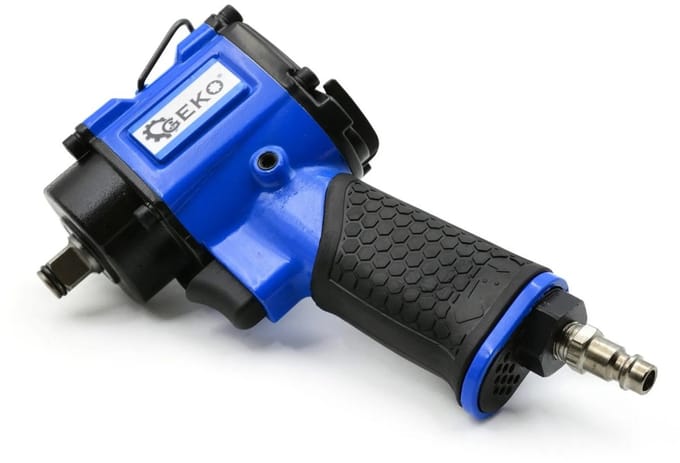 GEKO Mini luchtmoersleutel - Twin Hammer - Compact ontwerp - 1200 Nm - 1,5 kg