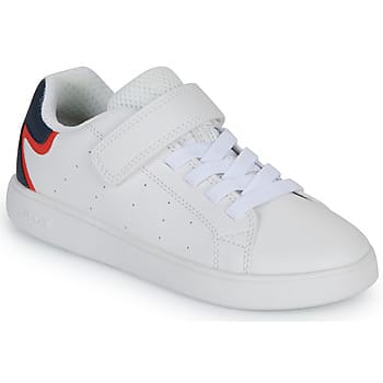 GEOX ECLYPER TIENERS Sneakers - WIT/BLAUW - Maat 28