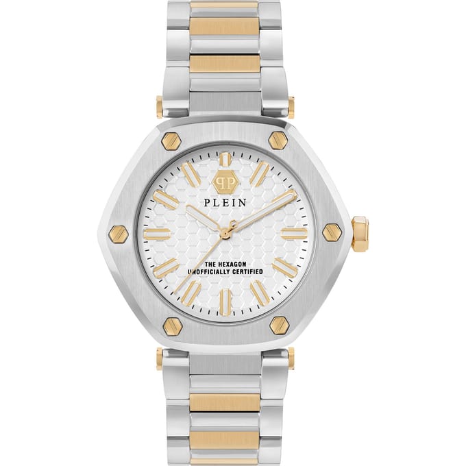 Philipp Plein The Hexagon PW1BA0523 Horloge - Staal - Multi - Ø 38 mm