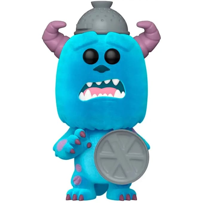 Beeldje Funko Pop Disney Monsters Inc 20th Sulley Flocked Exclusive