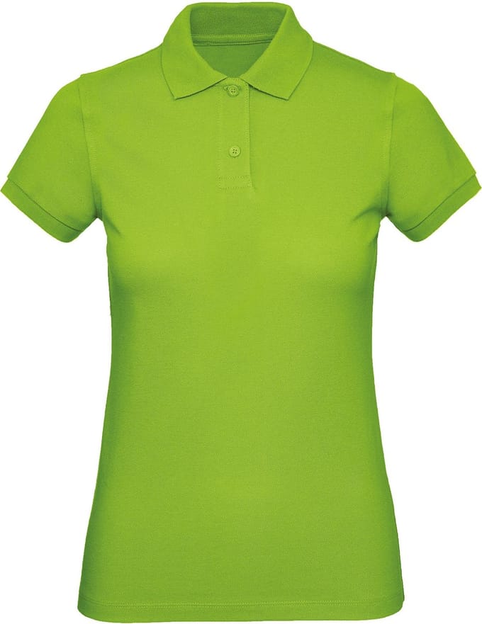 B&C Ladies' organic polo shirt CGPW440 - Orchid Green - S