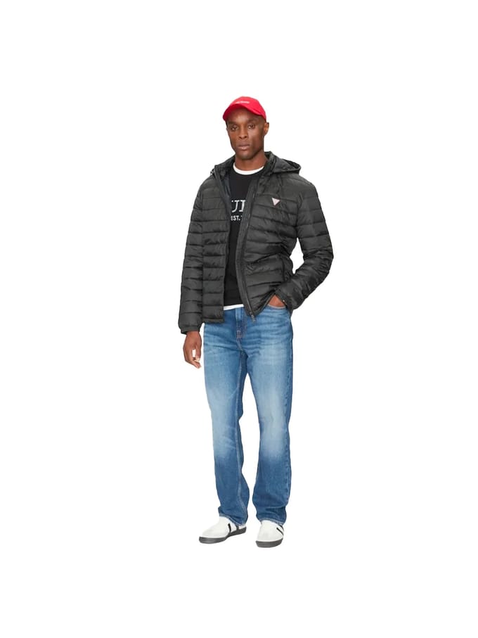 Guess Jeans Gj M5rl99-whab2 Doudoune Zwart S Man