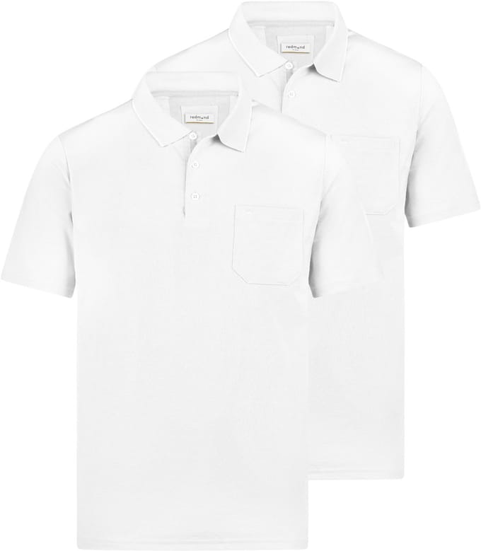 Redmond Heren poloshirt 2 pack Basic