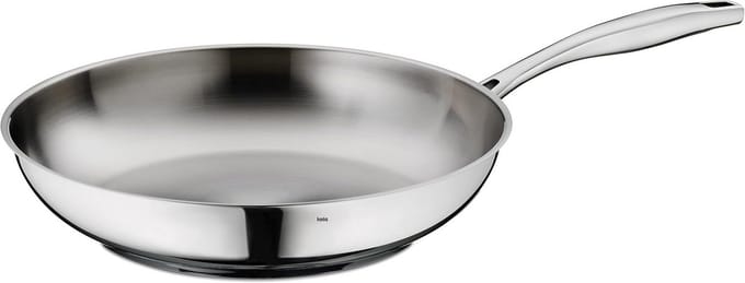 RVS Braadpan 28 cm met Energiebesparende Bodem en Ovenvaste Handgreep