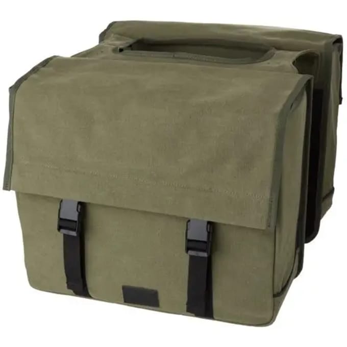 Fastrider Celo Dubbele Fietstas - Waterafstotend - 34 Liter - Groen