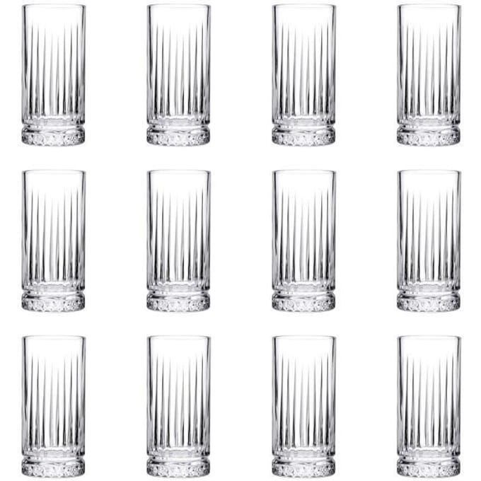 Verres long drink Elysia 12er-Set 445 ml, robustes et élégants