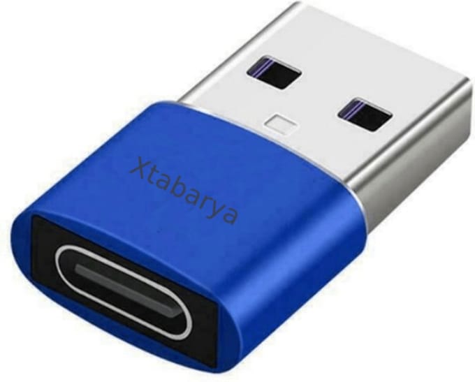Usb Type C Adapter Usb 3.0 Type A Male Naar Usb 3.1 Type C Vrouwelijke Converter Usb C Opladen Data transfer Adapter blauw