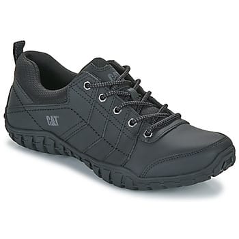 Caterpillar Instruct Suède Heren Zwarte Veterschoenen