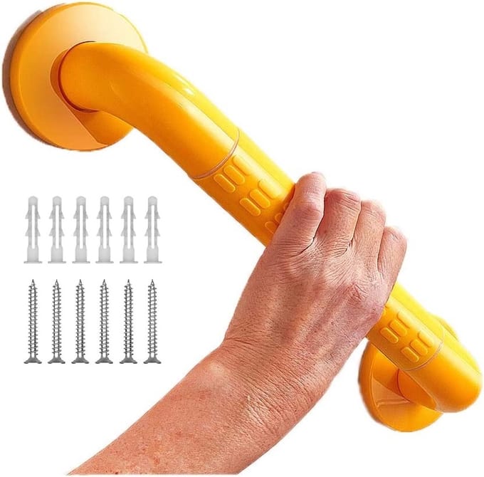 Achilles® Handgreep (Extra grip) voor Bad & Douche 40 CM- Toiletbeugel - Handgreep - Wandbeugel