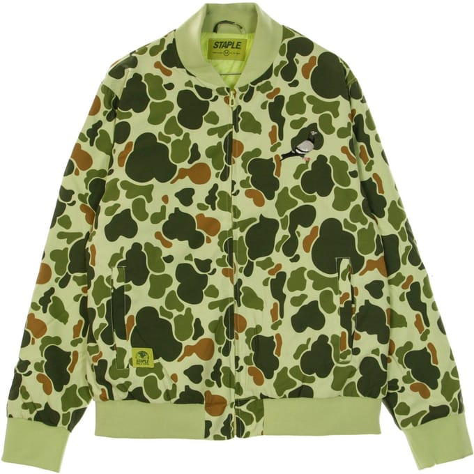 Klassiek duivenbomberjack Camo herenbomberjack