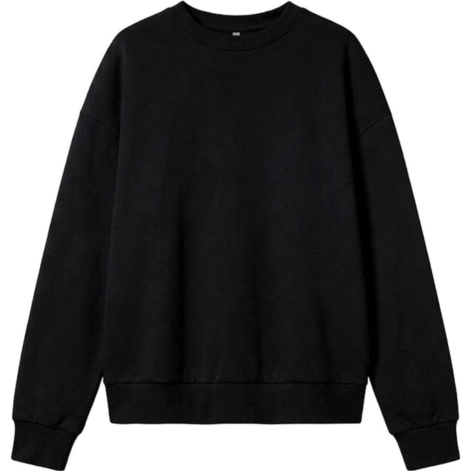 Oversized Sweatshirt ZWART