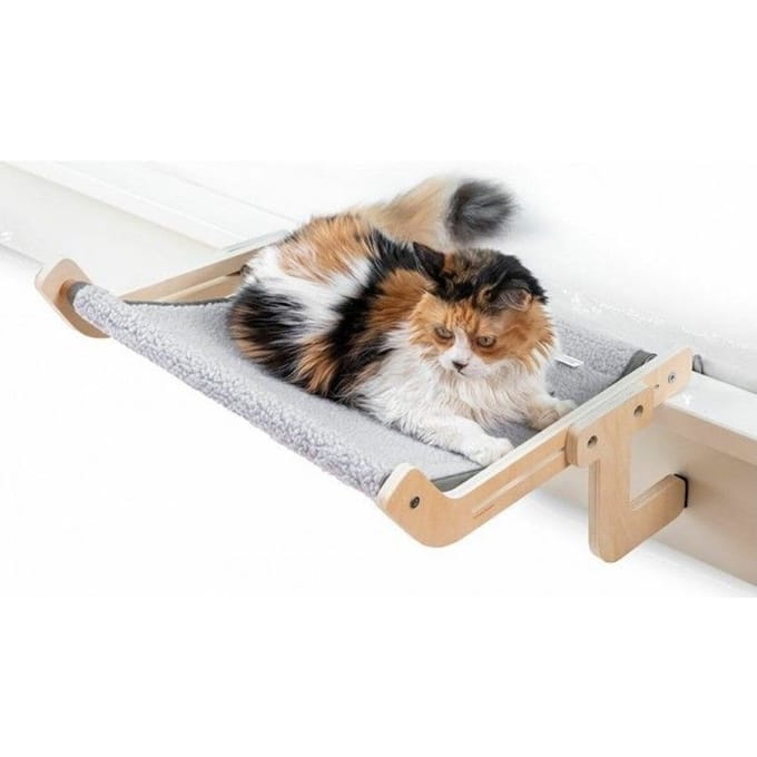 Hamac Suspendu pour Chats Hamacat InnovaGoods grijs