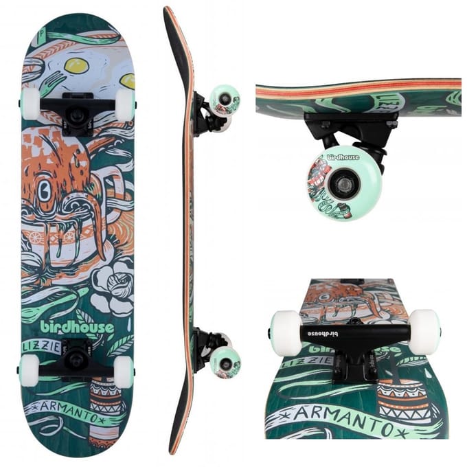 Skateboard - Birdhouse Stage3 Armanto Favorite 7.75 green