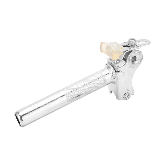 Elektrische Fiets Zadelpen Opvouwbare Fiets Metalen Zadelpen Buis Eenvoudig te Installeren Fietsaccessoire white