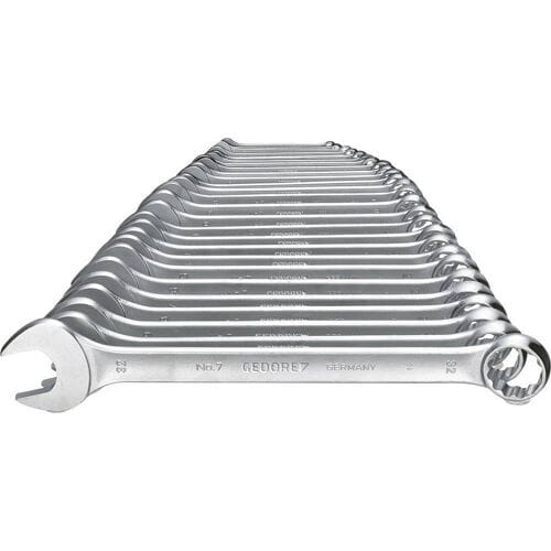 Gedore 6093740 7-026 Ring-steeksleutelset 26-delig Sleutelbreedte (metrisch) 6 - 32 mm