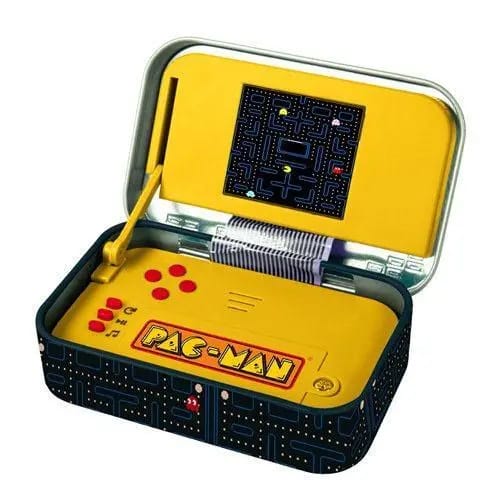 Pac-Man - retro gaming handheld - in metalen box