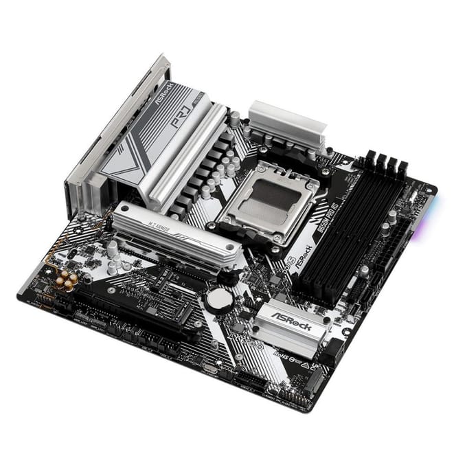 ASRock B650M PRO RS – MicroATX Moederbord – DDR5 – AM5 – 2.5G LAN – PCIe 4.0 – Gaming