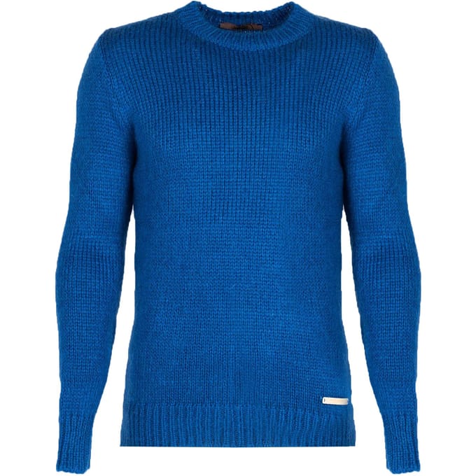 Takeshy Kurosawa stoppen Mohair Mannen blauw