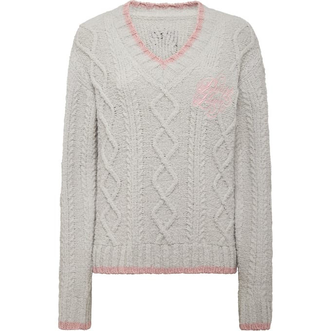 Pullover V-Hals Ls